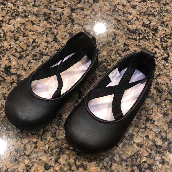 Black Baby Girl Dress Shoes - Picture 2 of 3